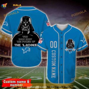 Personalized Dallas Cowboys Darth Vader Star Wars All Over Print 3d  Baseball Jersey –