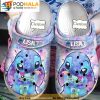 Personalized Name Disney Cute Stitch 3D Crocs