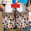 Personalized Name Dog Heads Pattern 3D Crocs