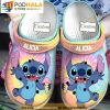 Personalized Name Icecream Stitch 3D Crocs