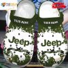 Personalized Name Jeep Est 1941 Army Green Crocs Classic Clog Shoes
