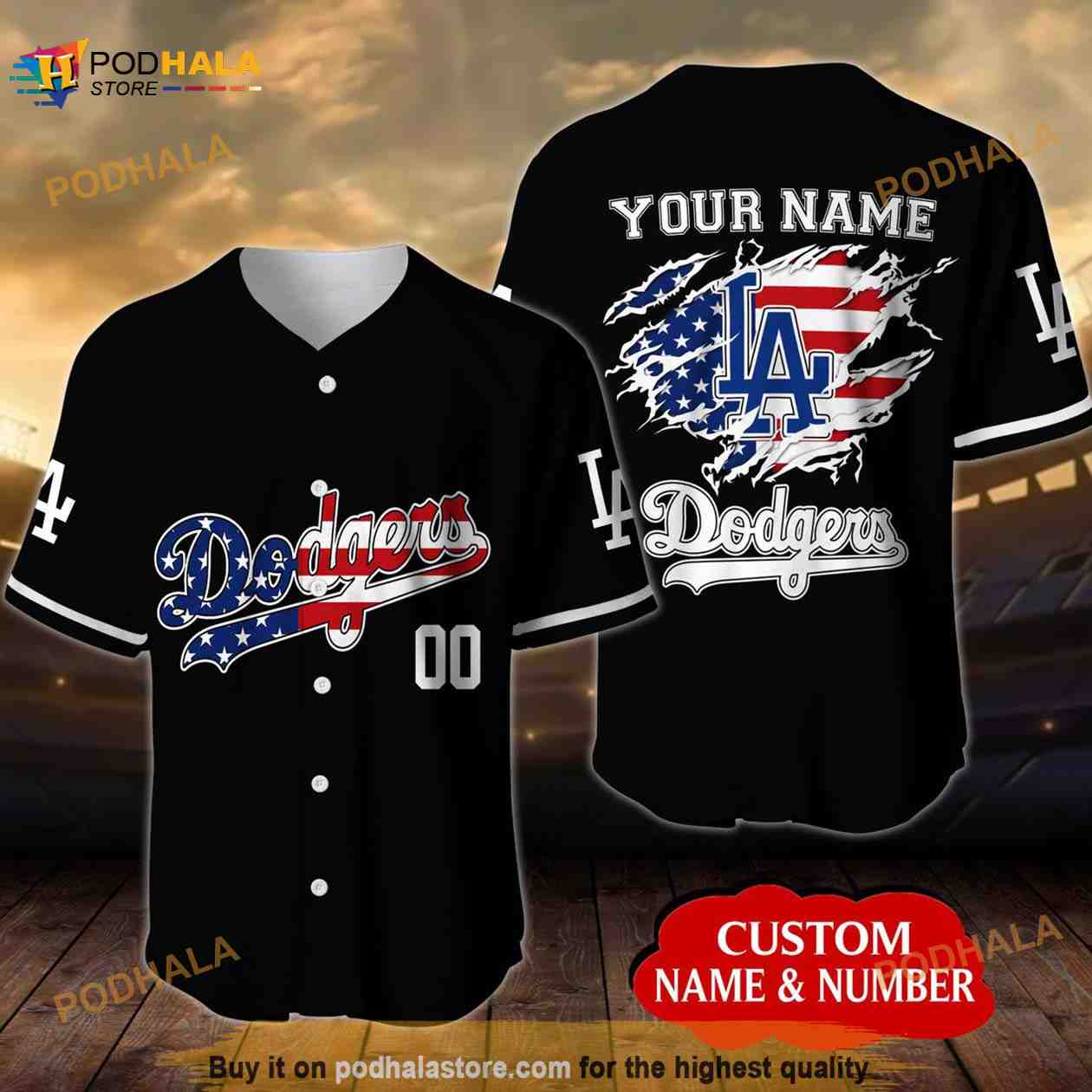 dodgers jersey custom name