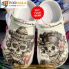 Personalized Name Love Is Immortal Skull 3D Crocs