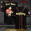Personalized Name Magikarp Pokemon 3D Baseball Jersey