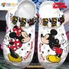 Personalized Name Mickey – Minnie Love Couple Crocs Classic Clog Shoes