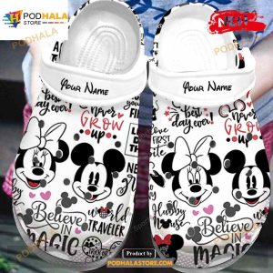 Personalized Name Mickey – Minnie Special Design Crocs Classic Clog Shoes