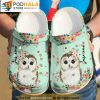 Personalized Name Adorable Owl 3D Crocs