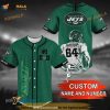 Personalized Name New York Jets NFL 3D Baseball Jersey Shirt