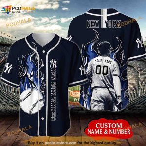 Custom Name And Number New York Yankees Darth Vader Star Wars Baseball  Jersey Shirt