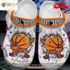 Personalized Name Number Funny Dabbing Basketball Hoops Clogsack Crocs Classic Clog Shoes