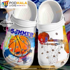 Personalized Name & Number Passion Basketball 3D Crocs