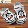 Personalized Name Siberian Husky Dog 3D Crocs