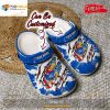 Personalized Name Sport Crocs Kjayhawks University Ripped American Flag Clog Shoes