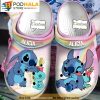 Personalized Name Straw Doll Stitch 3D Crocs