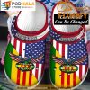 Personalized Name Vietnam Veteran Flag 3D Crocs