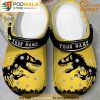 Personalized Name Yellow Dinosaur 3D Crocs
