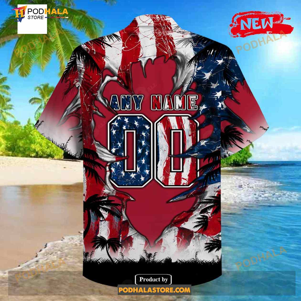 Atlanta Falcons Custom Name NFL Hawaiian Shirt And Shorts Gift For