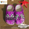 Personalized Number Racing Born To Race Crocs Clog Shoes