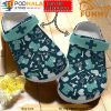 Personalized Nurse Scrub Life Pattern Green 3D Crocs