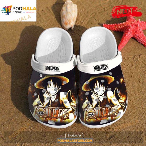 Personalized One Piece Art Custom Crocs Clog Shoes