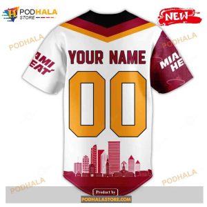 Personalized Premium Miami Heat Sports Fan Mix Color Jersey Shirt 3