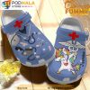 Personalized Scrubs For Nurses And Unicorn Light Purple 3D Crocs