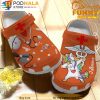 Personalized Scrubs For Nurses And Unicorn Orange 3D Crocs