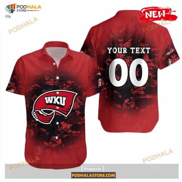 Personalized Western Kentucky Hilltoppers NCAA Camouflage Vintage Funny Hawaiian Shirt