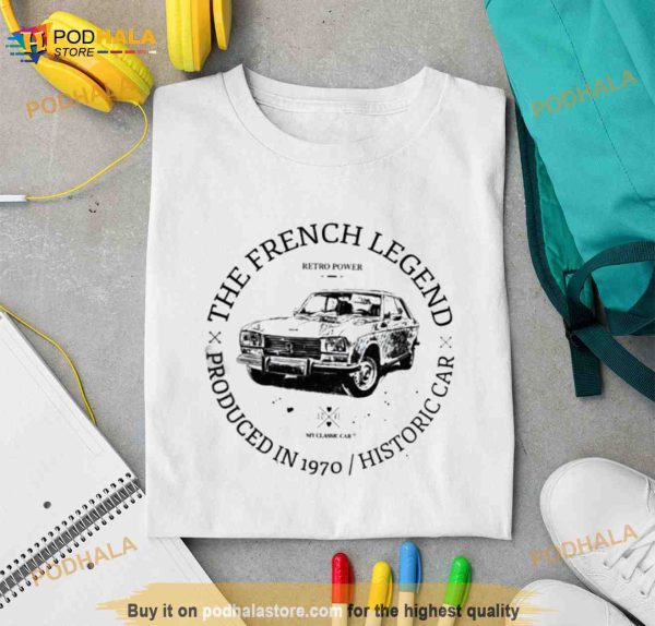 Peugeot 304 Coupe Vintage Car Shirt