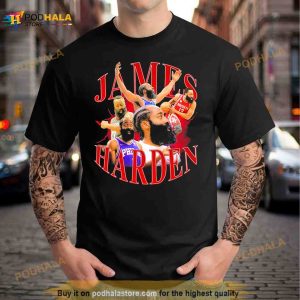 Philadelphia 76ers James Harden Basketball 2023 Shirt 3