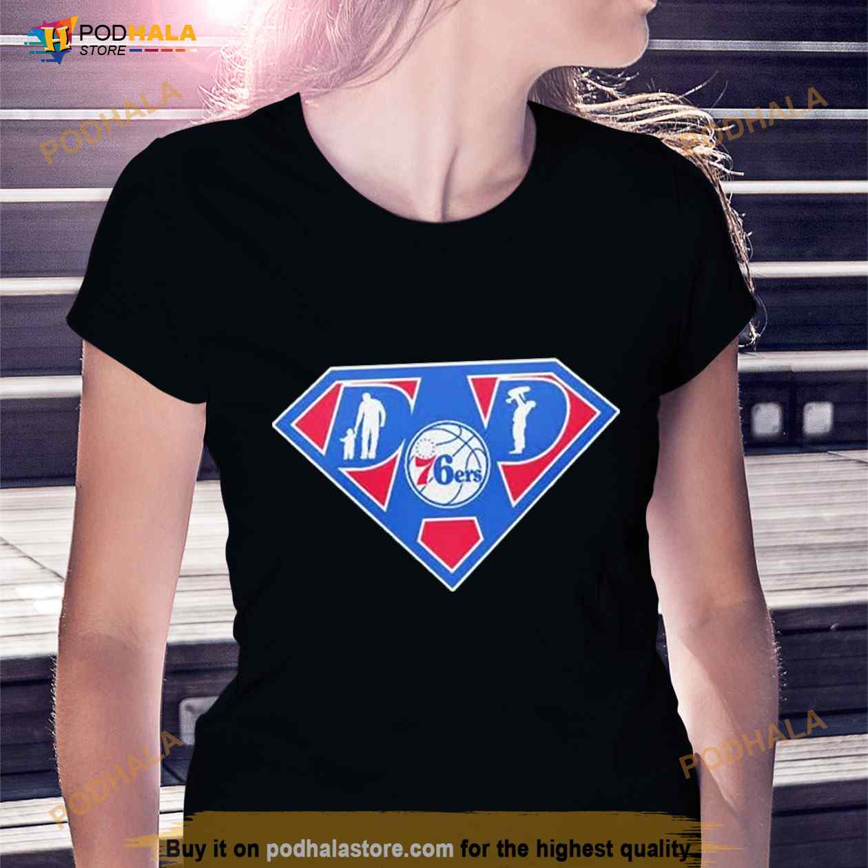 Philadelphia 76ers Super Dad Shirt