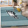 Philadelphia Eagles Imperial Champion Rug NFL Rug For Christmas, Living Room And Bedroom Rug