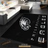 Philadelphia Eagles Imperial Chrome Rug NFL Rug Carpet, Kitchen Rug, Us Gift Decor