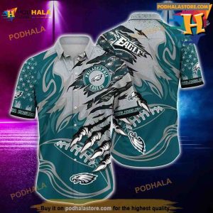 Philadelphia Eagles NFL Team Football Beach Shirt, Summer Button Down  Hawaiian Shirt - Bring Your Ideas, Thoughts And Imaginations Into Reality  Today