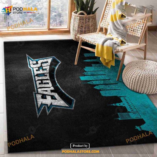 Philadelphia Eagles NFL Rug Carpet, Living Room Rug
