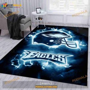 Philadelphia Eagles NFL Rug Indoor Rug, Decor Gift For Family
