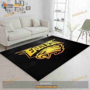 Philadelphia Eagles NFL Rug, Kitchen Rug, Home Us Decor