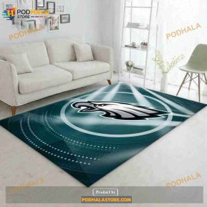 Philadelphia Eagles NFL Rug Living Room Rug Family Gift Us Decor