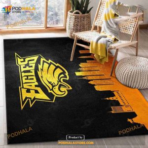 Philadelphia Eagles NFL Teams Area Rug, Living Room And Bedroom Rug, Family Gift Us Decor