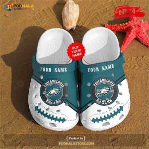 Philadelphia Eagles Printed Gift For Lover Rubber Comfy Footwear Crocs Clog Shoes