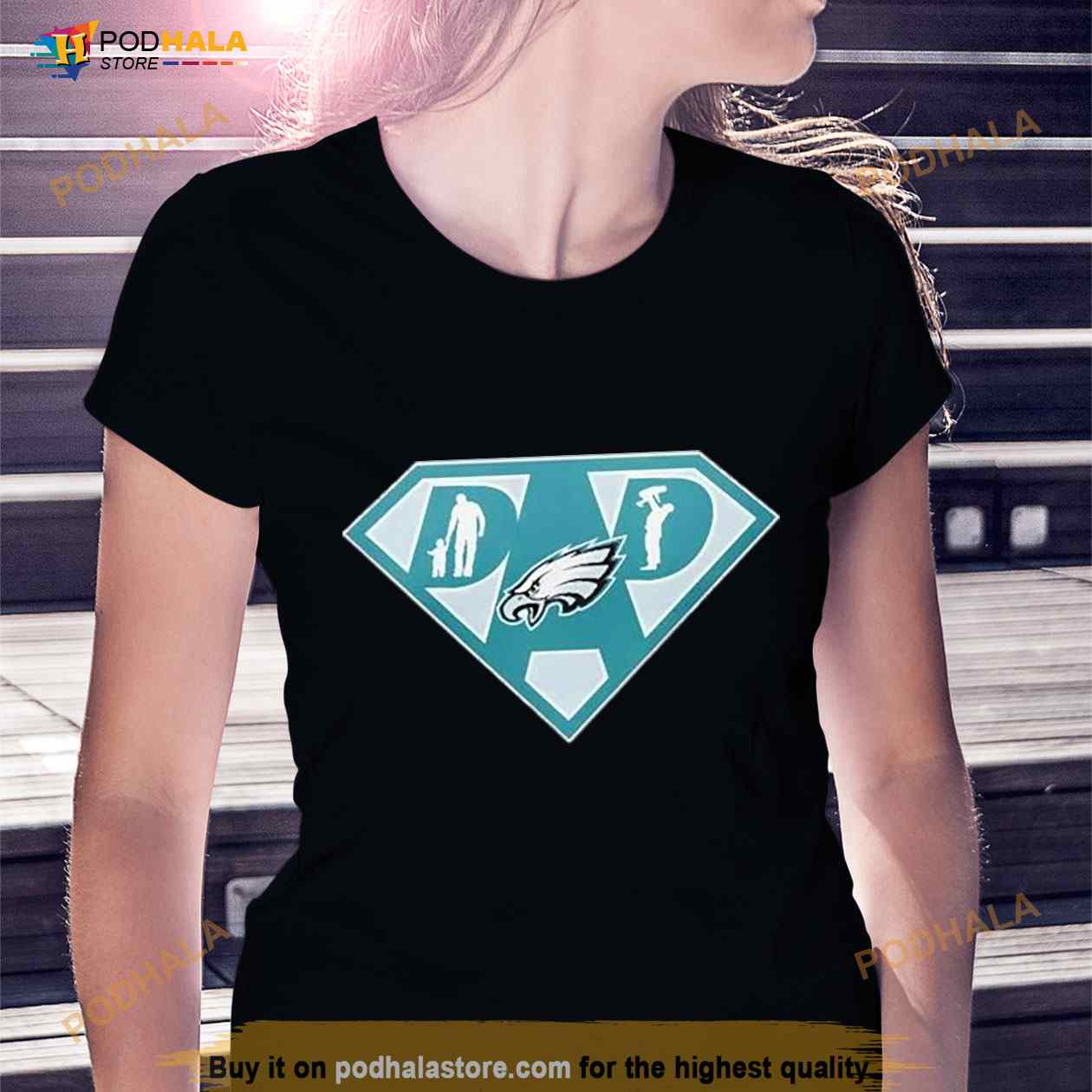 philadelphia Eagles Super dad shirt - Freedomdesign