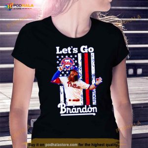 Philadelphia Phillies Bryce Harper Let's Go Brandon Shirt 2