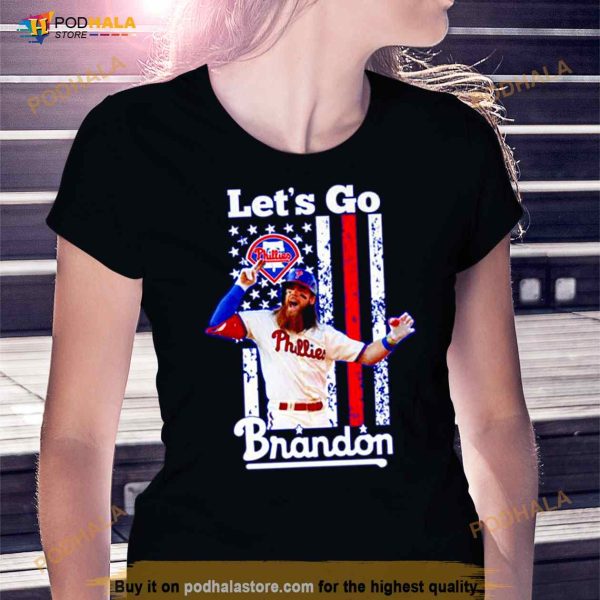 Philadelphia Phillies Bryce Harper Let’s Go Brandon Shirt