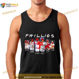 Philadelphia Phillies Friends Players Signatures Shirt 3
