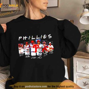 Philadelphia Phillies Players Names And Signatures Shirt 2