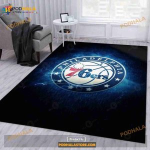 Philadelphia Sixers NFL Area Rug Living Room Rug Christmas Gift