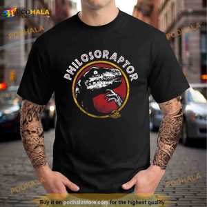 Philosoraptor Meme Funny Velociraptor Dinosaur Shirt 3