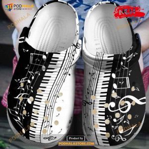 Piano And Music For Unisex & Kids Crocs Clog Shoes