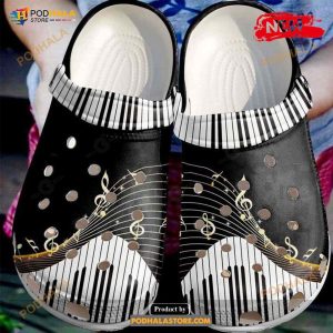 Piano Music Hot Summer For Unisex & Kids Crocs Clog Shoes
