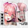 Pink Ahegao Movie 3D Anime Shirt
